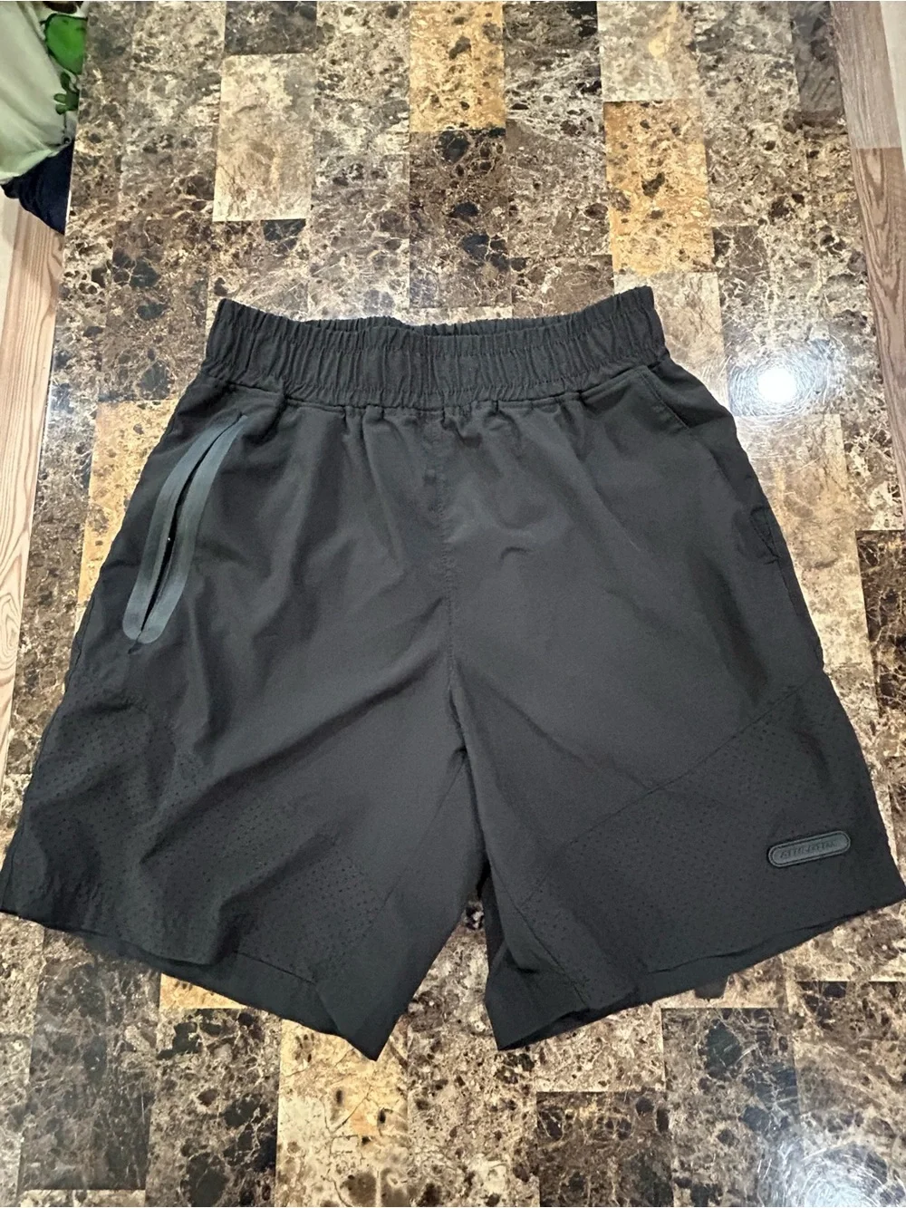 Under Armour Men's Olive Gray Athletic Shorts